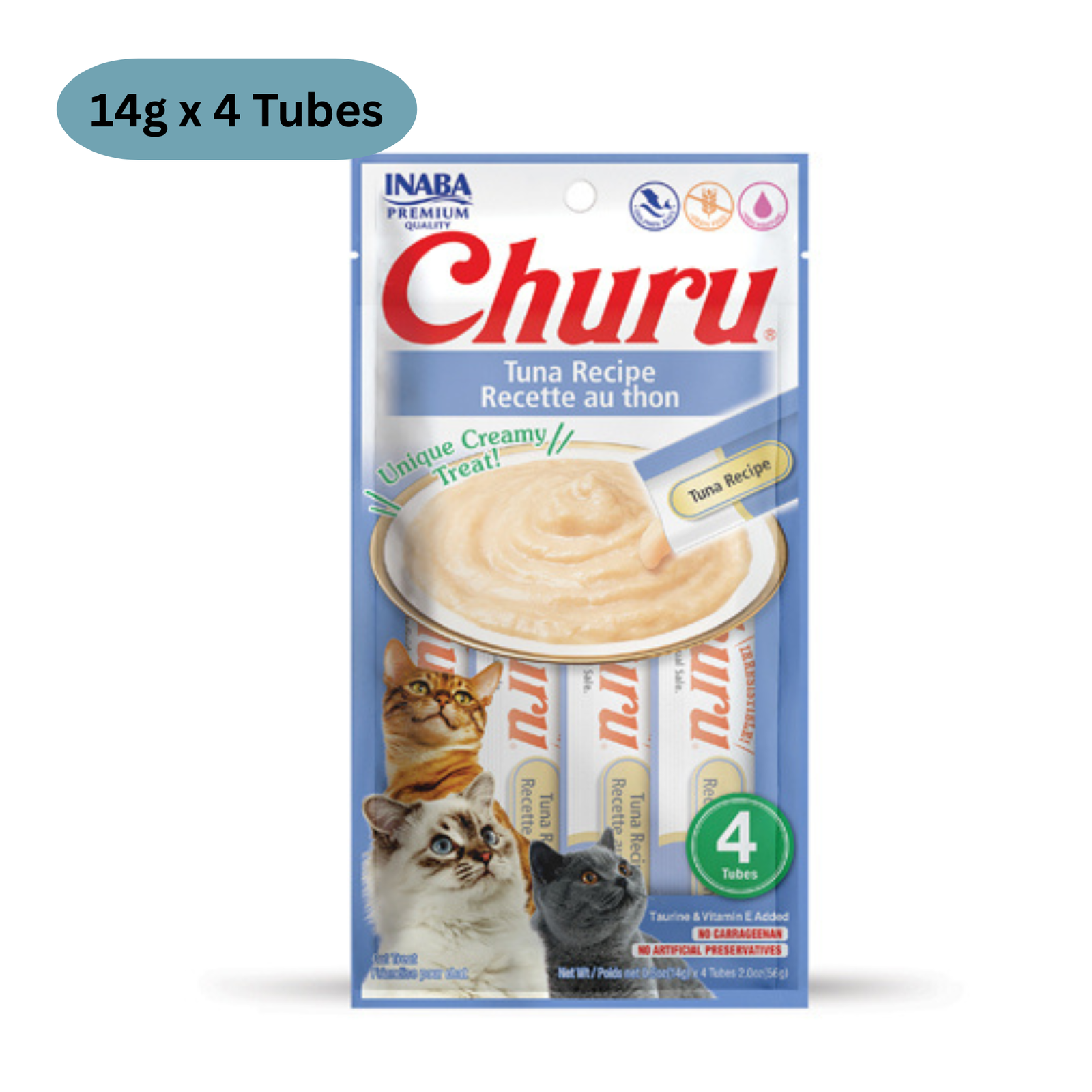 Inaba Churu Assorted Flavor Variety Pack (Chicken, Tuna & Samon, Chicken with Crab, Chicken with Shrimp, Tuna, Chicken & Scallop) image 7 - Rufftail Pune