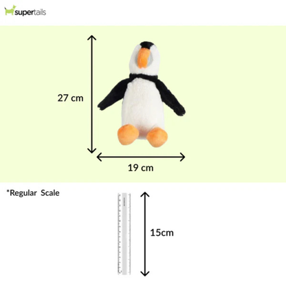 Barkbutler x Fofos Wildlife Penguin Plush Toy for Dogs