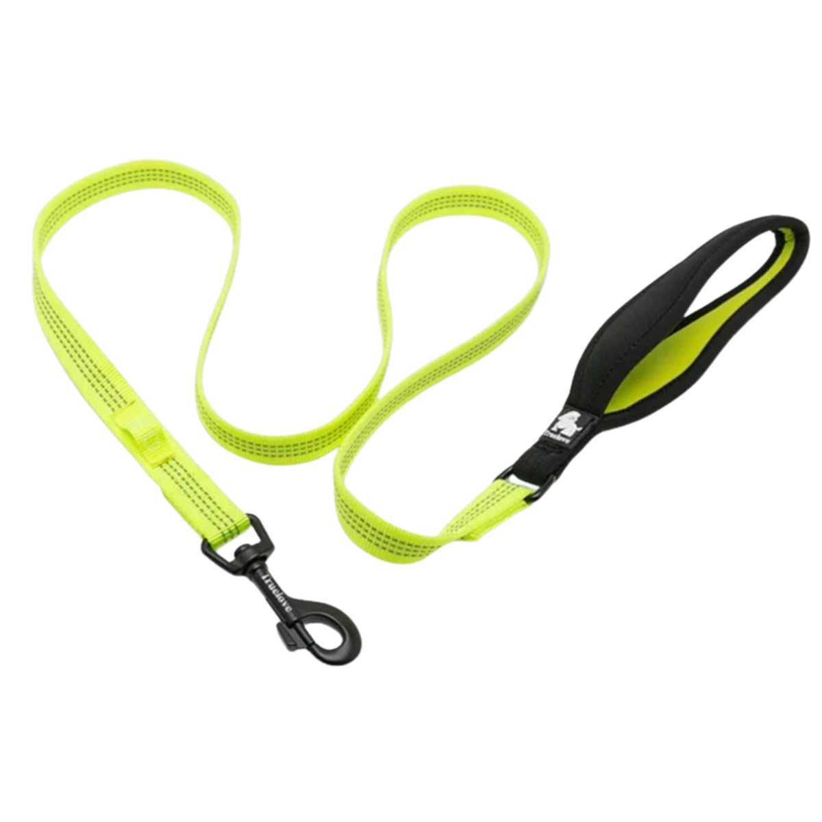 TRUELOVE Nylon Dog Leash - Neon Yellow