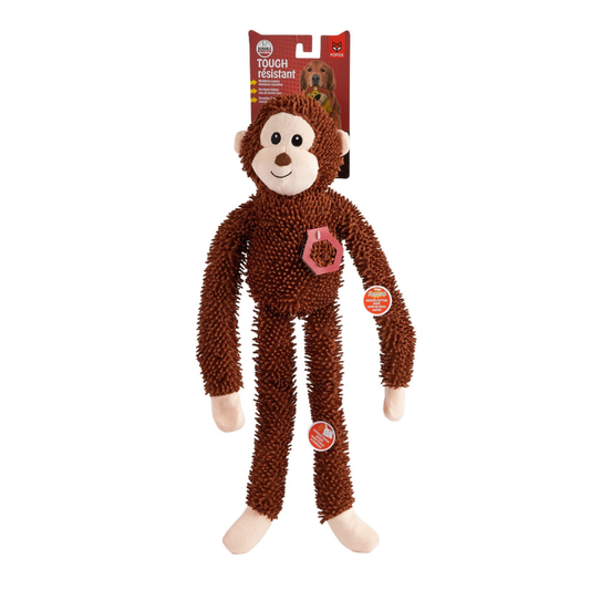 Barkbutler x FOFOS Tough Dog Toy Monkey Long Body