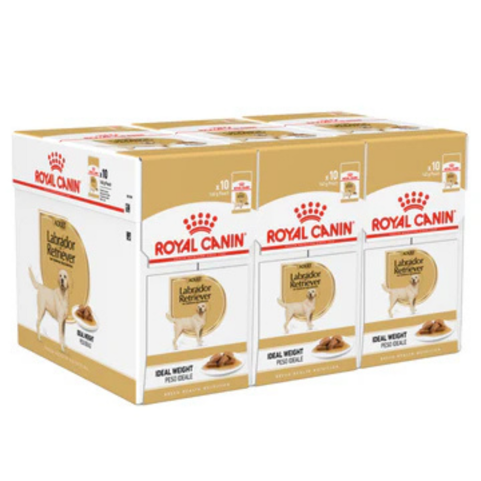 Royal Canin Chunks In Gravy Labrador Retriever Adult Dog Wet Food (10x140g) - Rufftail