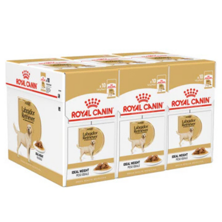 Royal Canin Chunks In Gravy Labrador Retriever Adult Dog Wet Food (10x140g) - Rufftail Pune