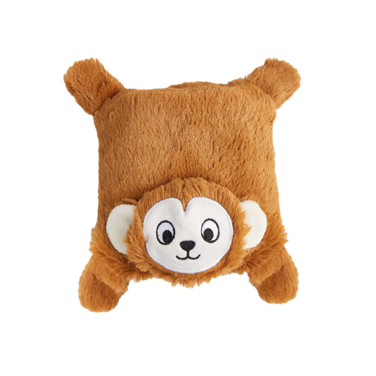 Barkbutler x Fofos Soft & Squeaky Monkey Puppy Toy