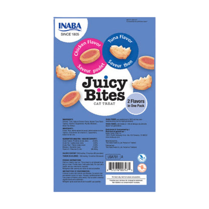 Inaba Juicy Bites Tuna & Chicken Flavor Cat Treat (33.9 g)