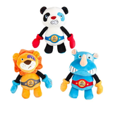 GiGwi Rock Zoo King Boxer Panda Toy for Dogs - Rufftail