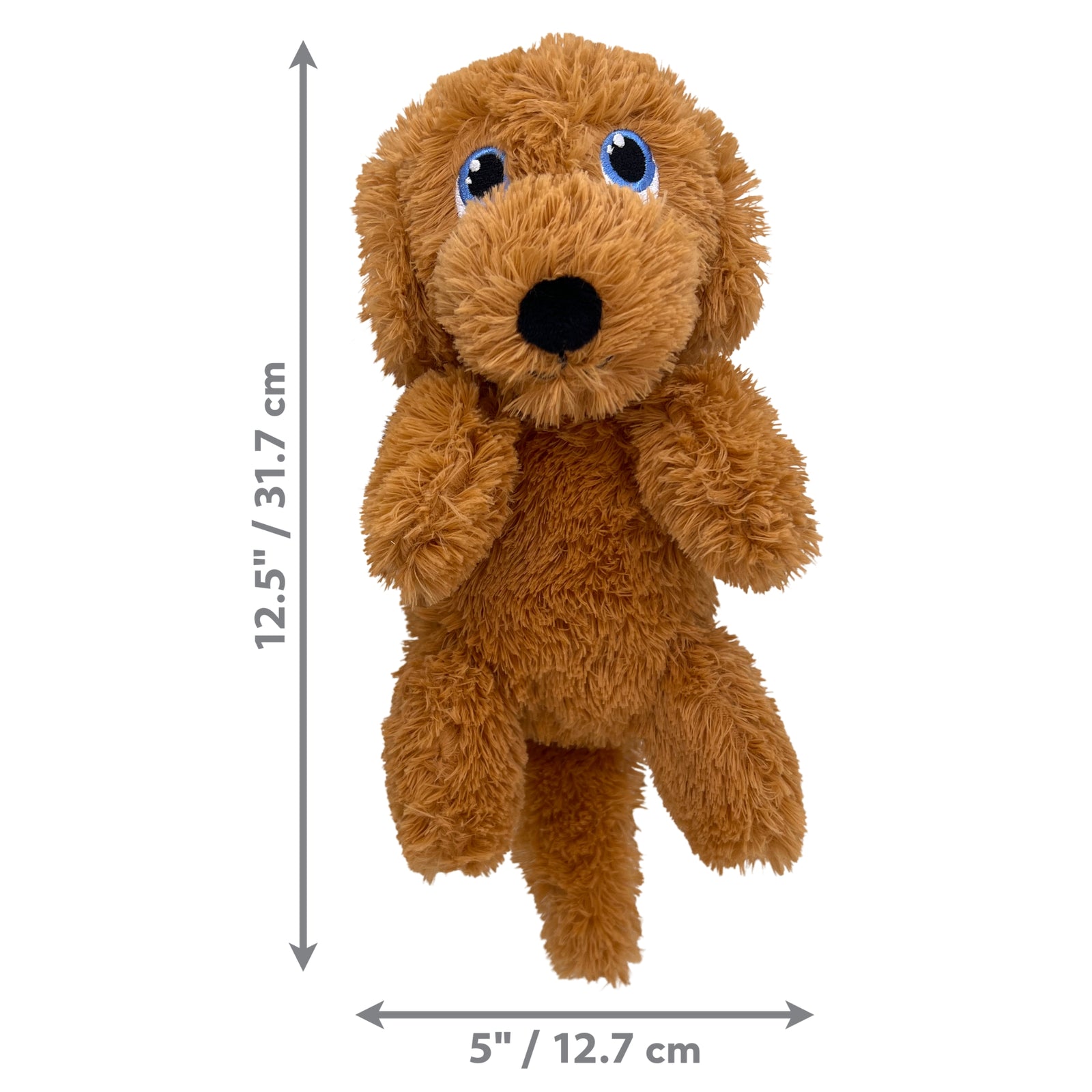 Kong Comfort Pups Goldie Super-Soft & Squeaky Dog Toy - Rufftail