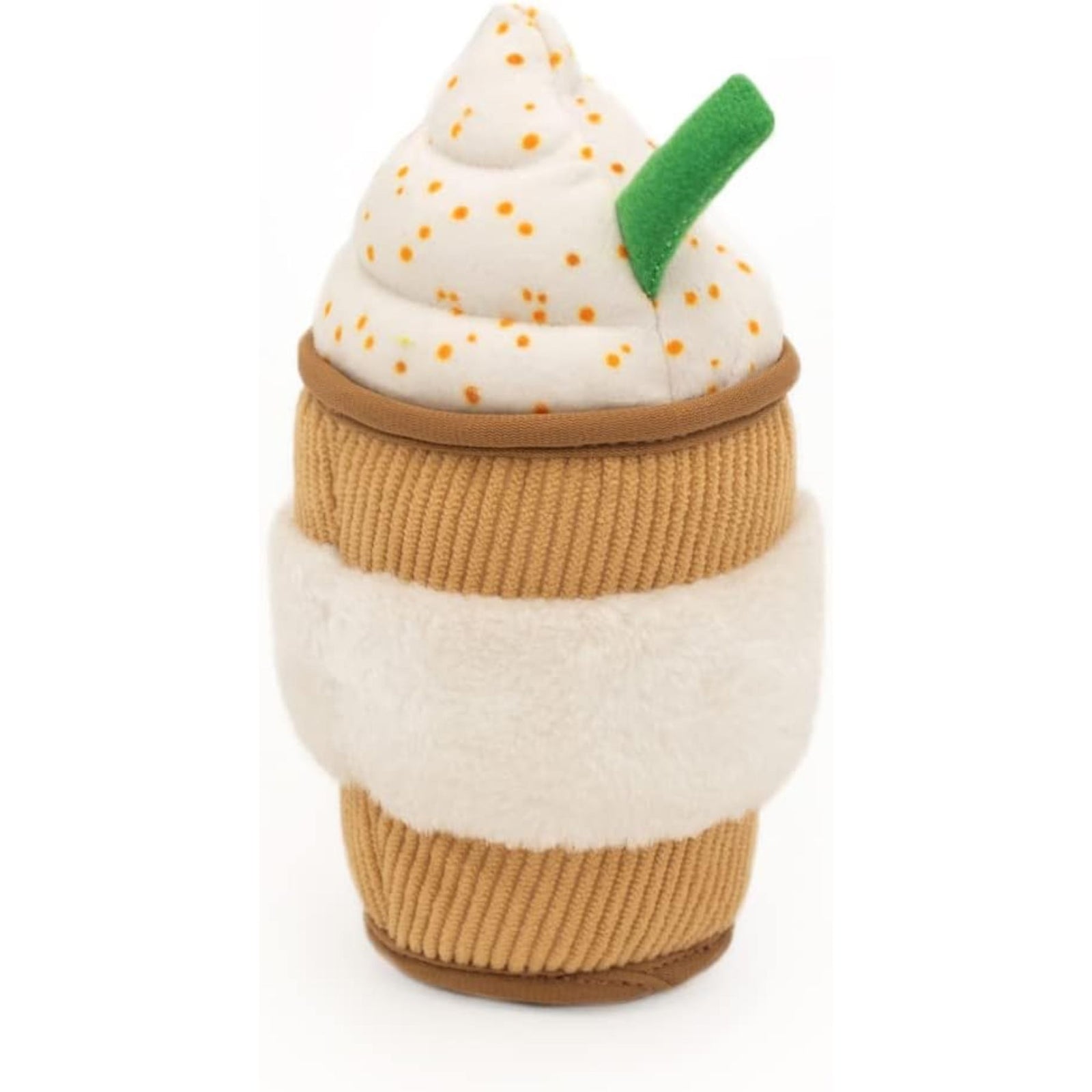 ZippyPaws NomNomz Soft & Cuddly Squeaky Dog Toy- Puppuccino product image 2 - Rufftail Pune
