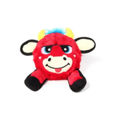 GiGwi Plush Jumball Bull Toy for Dogs (Red) product image 4 - Rufftail Pune