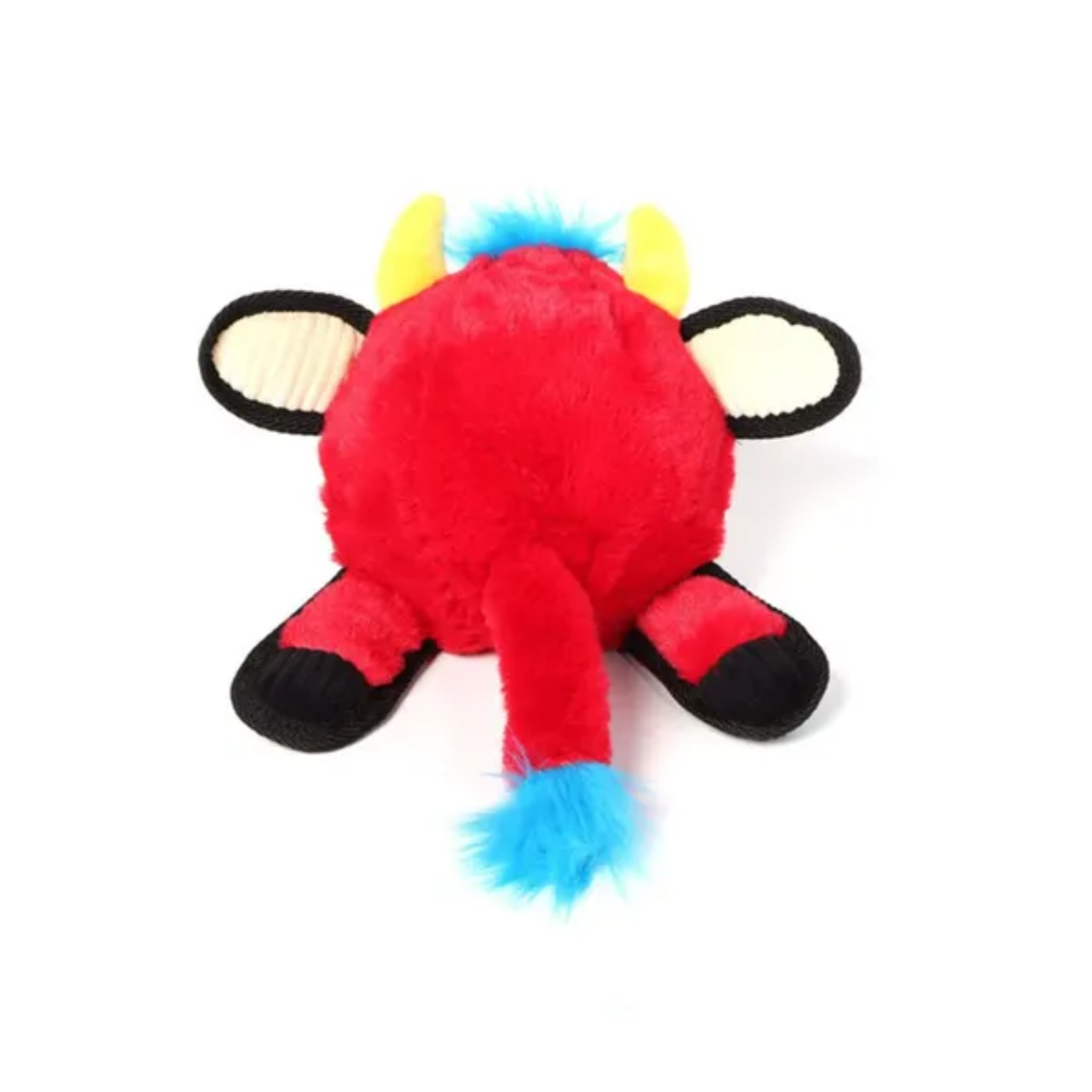 GiGwi Plush Jumball Bull Toy for Dogs (Red) product image 7 - Rufftail Pune
