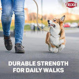 Trixie Premium Extra Long Dog Leash - Black M-L