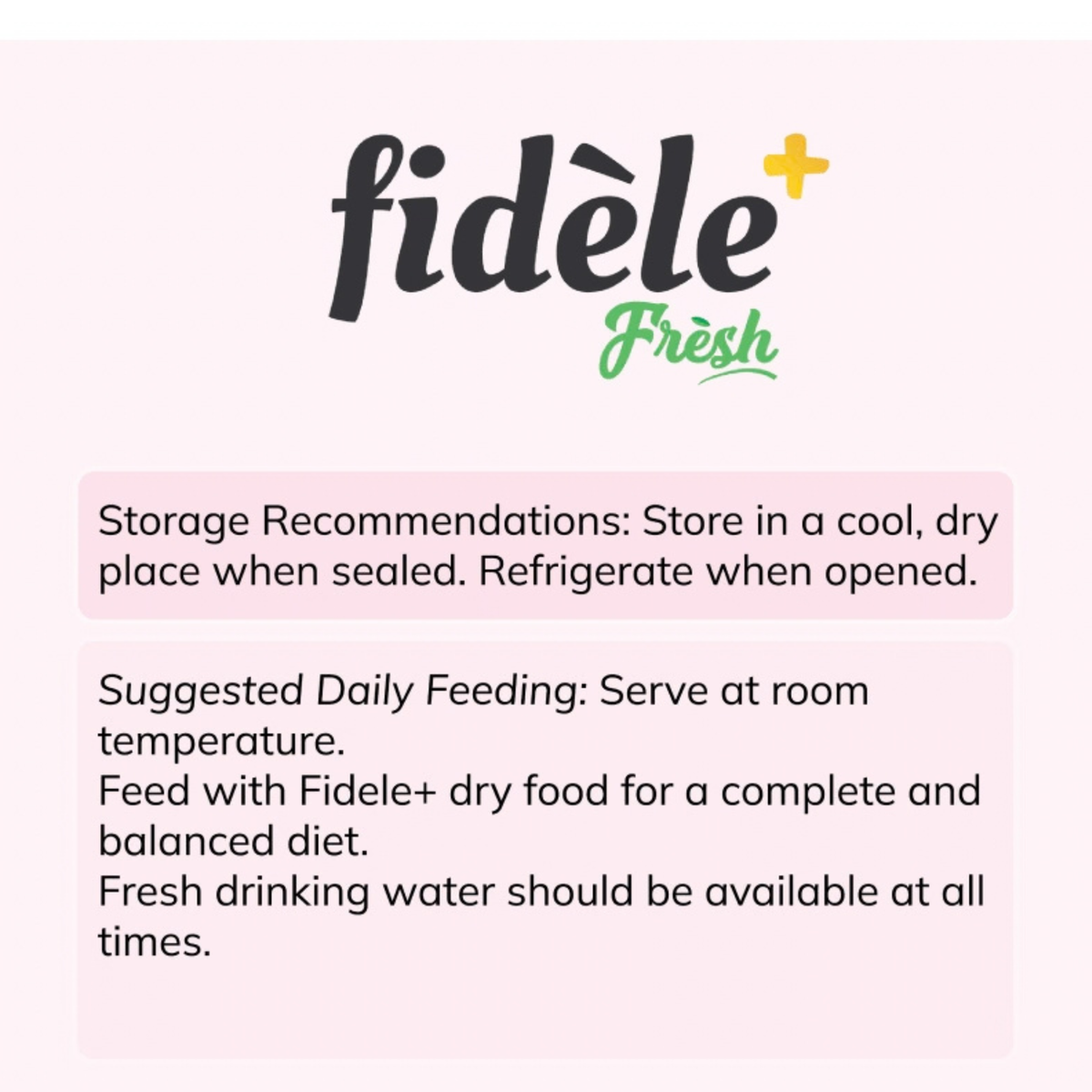 Fidele+ Fresh Chicken With Vegetables (12x100g Pouch)