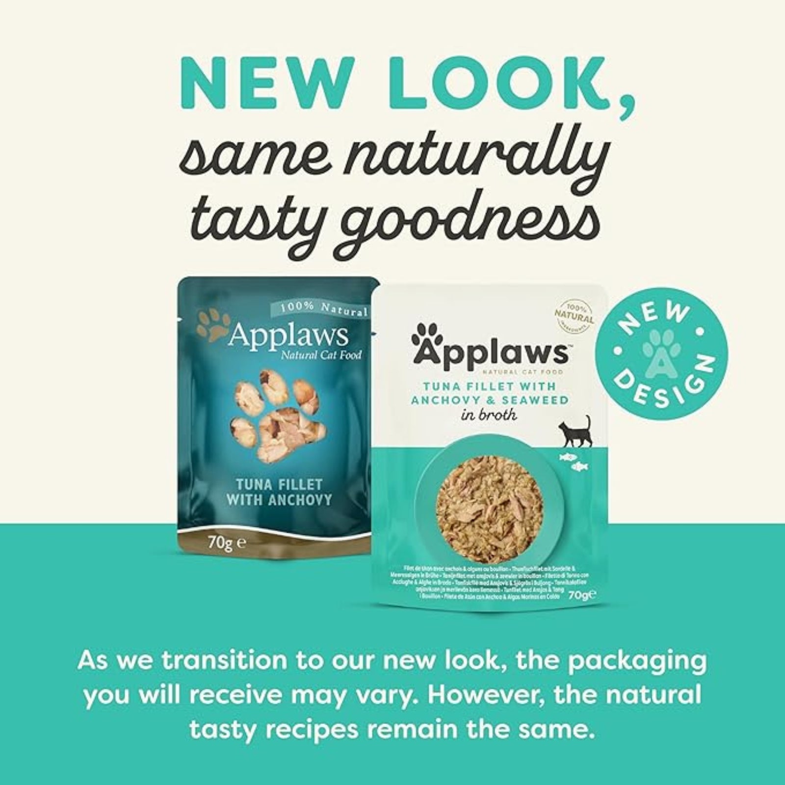 Applaws Tuna Fillet with Anchovy & Seaweed in Broth- Cat Wet Food product image 3 - Rufftail Pune