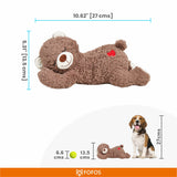 FOFOS Heartbeat Bear Plush Dog Toy – Calming & Soothing for Dogs product image 2 - Rufftail Pune
