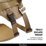 Truelove Escape Proof Dog Harness Comfortable Fit- Army Green product image 3 - Rufftail Pune