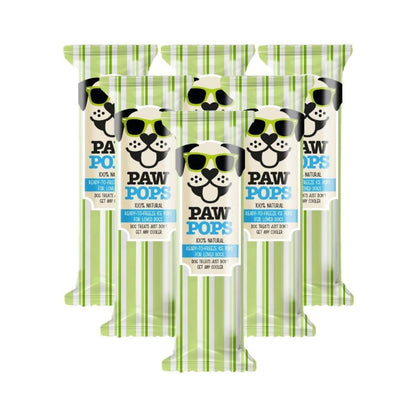 WOOF&BREW Paw Pops Freeze Pops - Cat & Dog Treat (6 x 50ml) – Unique treat or gift for Dogs and Cats all year round - Rufftail