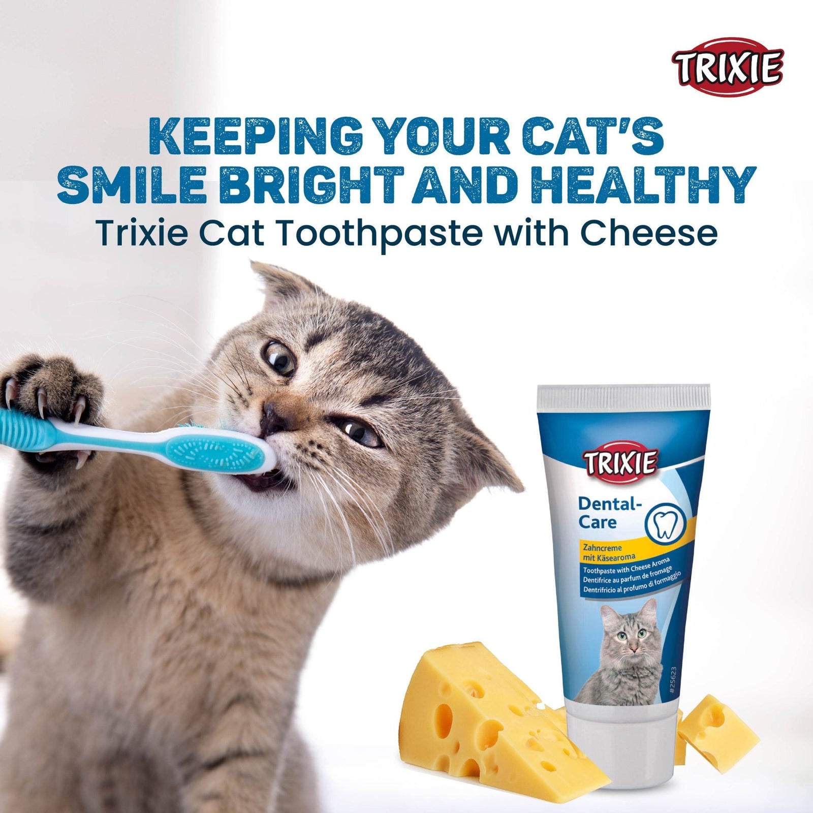 Trixie Cat Dental Hygiene Set product image 2 - Rufftail Pune