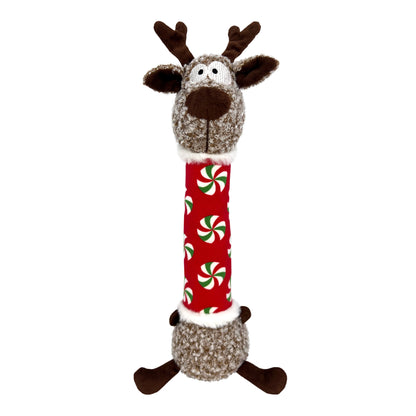 KONG Holiday Shakers Luvs Reindeer Dog Toy – Durable & Festive Fun