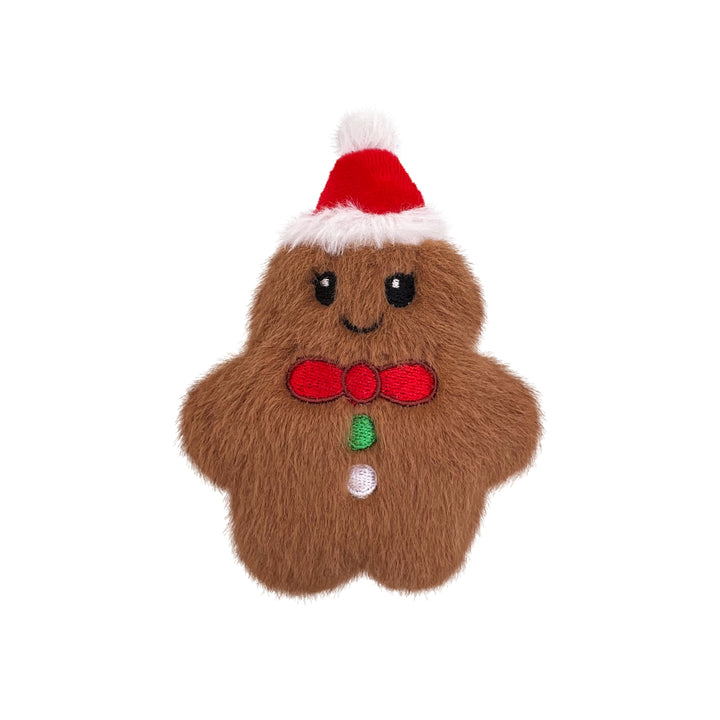 KONG Holidays Snuzzles Mini Gingerbread - Fun Kong Dog Toys - Rufftail