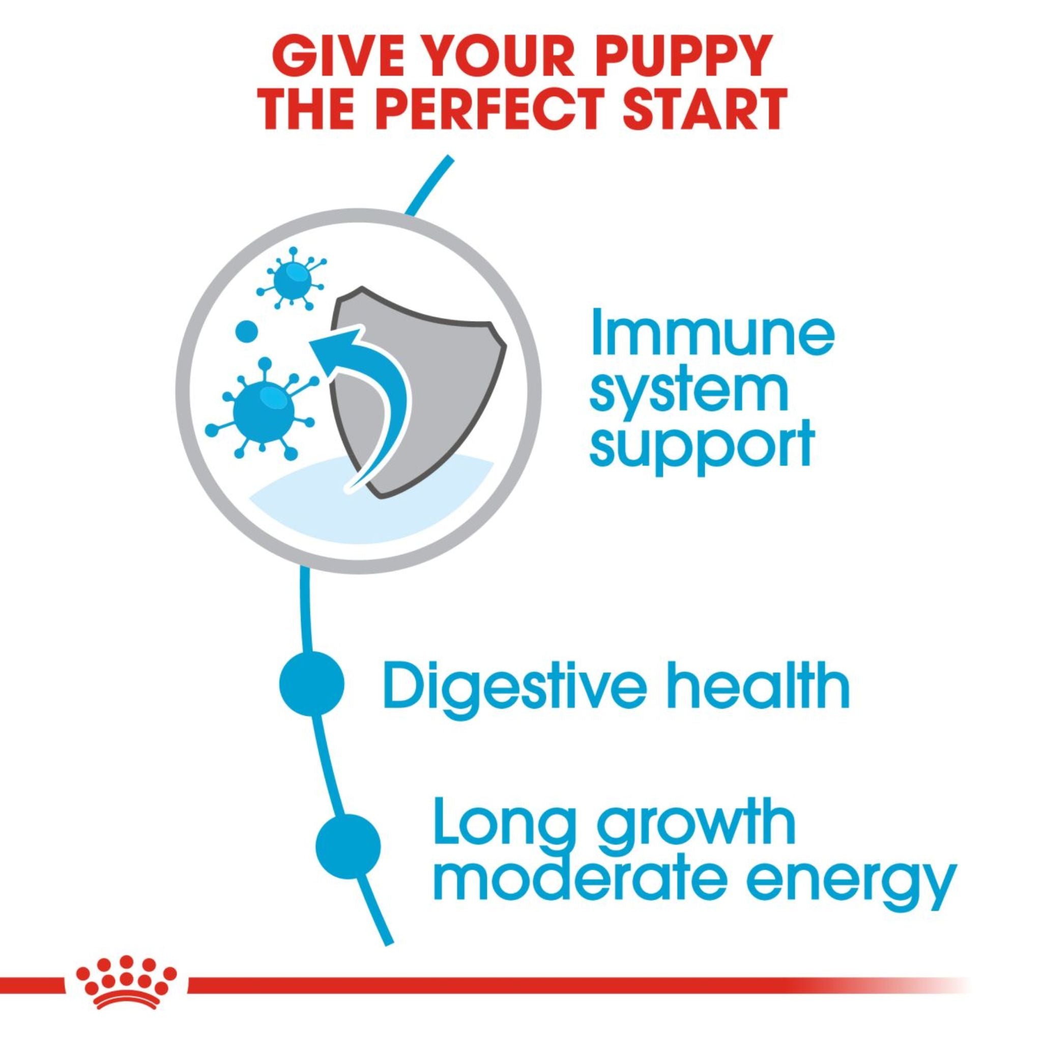 Royal Canin Dry Maxi Puppy Complete feed for dogs (DAMAGE BY CAT) - Rufftail