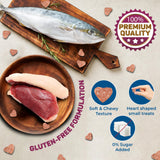 Trixie Premio Ducky Hearts Cat Treat- 50g product image 2 - Rufftail Pune
