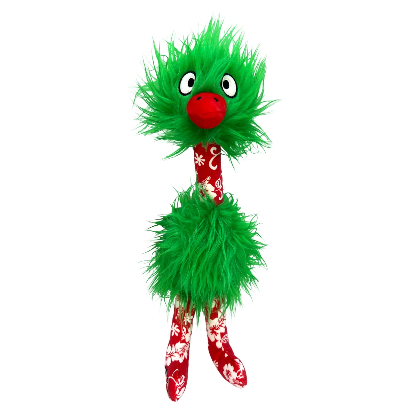 KONG Holiday Comfort Bird Dog Toy – Plush, Squeaky Fun Toy - Rufftail