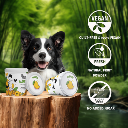 Waggy Zone Natural Dogs Ice Cream - Mango (Pack of 3) - Rufftail
