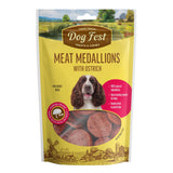 Dogfest Medallions with Ostrich- Healthy & Natural Dog Treat product image 2 - Rufftail Pune