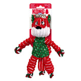KONG Dog Toys Holiday Floppy Knots Fox - Fun & Durable Play - Rufftail