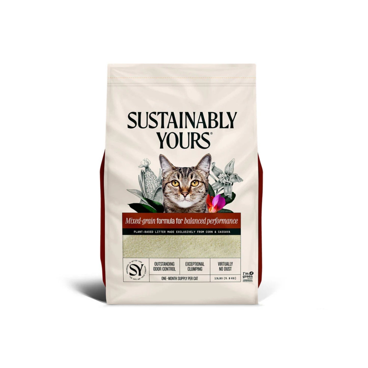 Sustainably Yours Mixed Grain Cat Litter - Rufftail