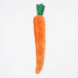 BarkButler x Fofos Zippy Paws Jigglerz Carrot - Squeaky Plush Dog Toy - Rufftail