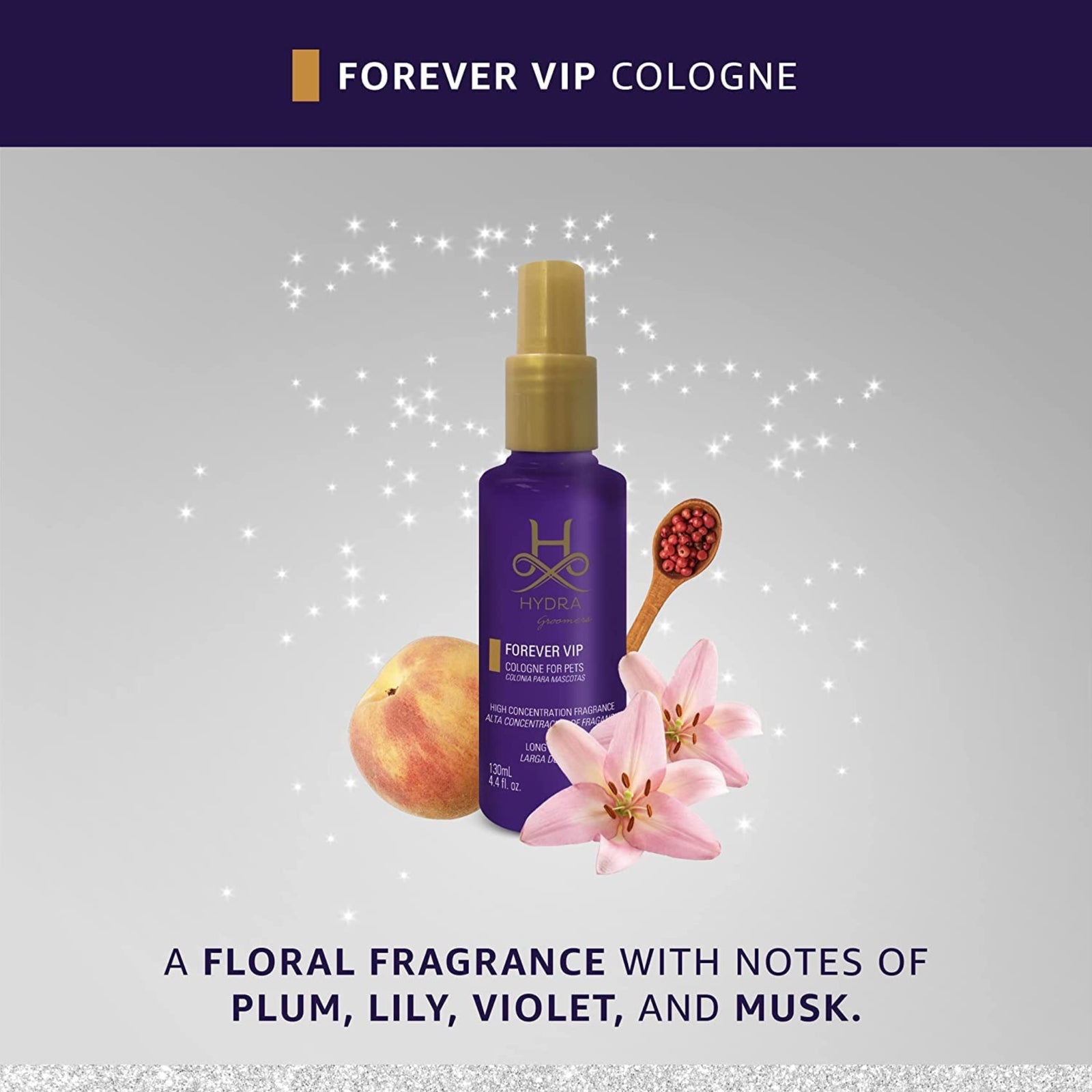 Hydra Forever VIP Long-Lasting Pet Cologne- 130ml product image 2 - Rufftail Pune