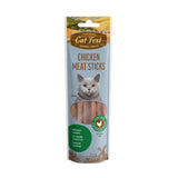 CatFest Meat Sticks Chicken Natural Cat Treat -All Cat Breeds - Rufftail