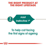 Royal Canin Wet Instinctive 7+ Gravy Complete Feed For Cats (12x85g) product image 4 - Rufftail Pune
