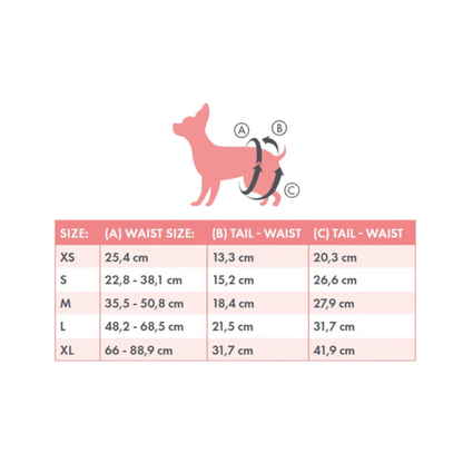 M-Pets WASHABLE DIAPERS - Female Dog