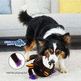 GiGwi Plush JUMBALL Monkey Toy for Dogs (Brown) - Rufftail