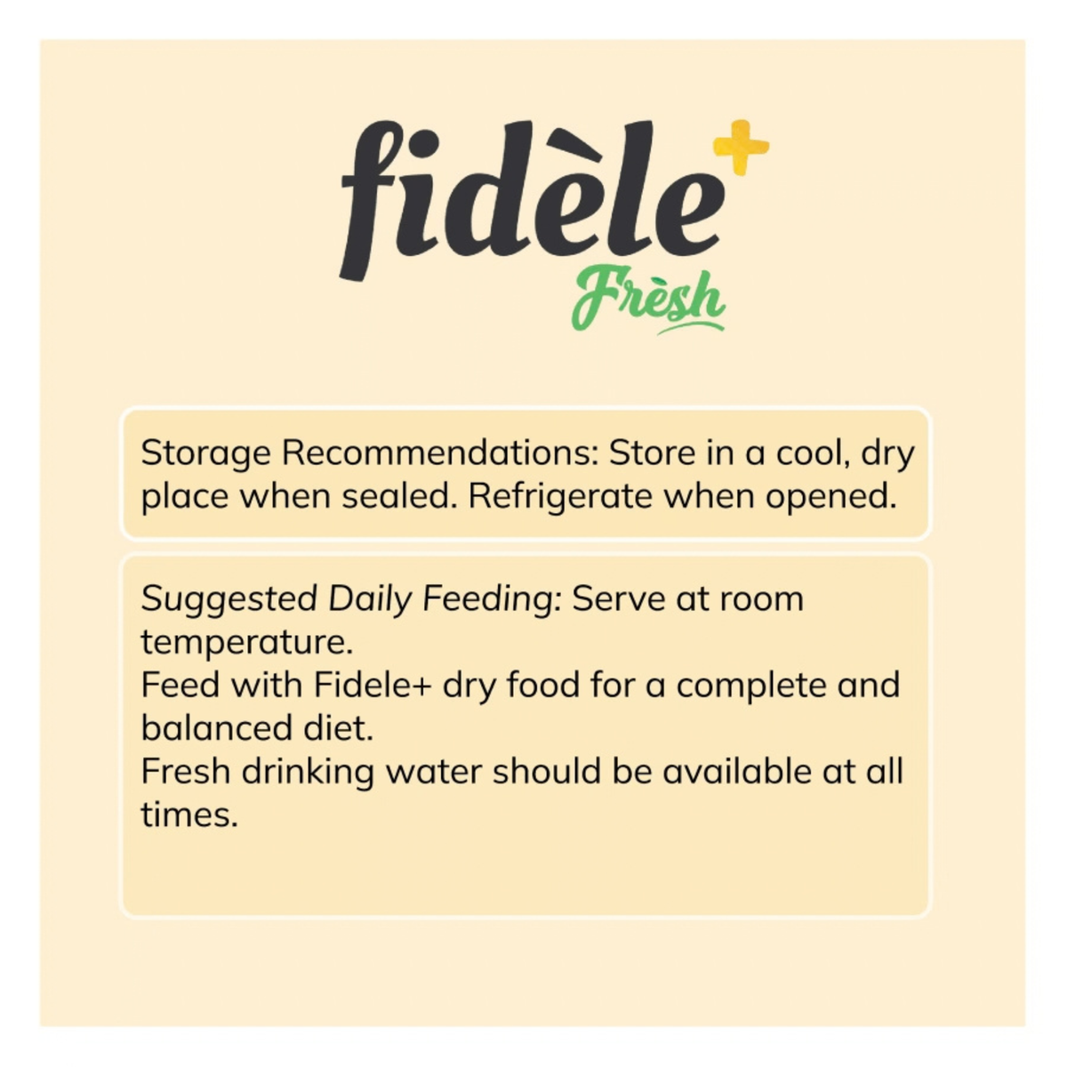 Fidele+ Fresh Chicken & Egg With Vegetables Pouch (12x100g)