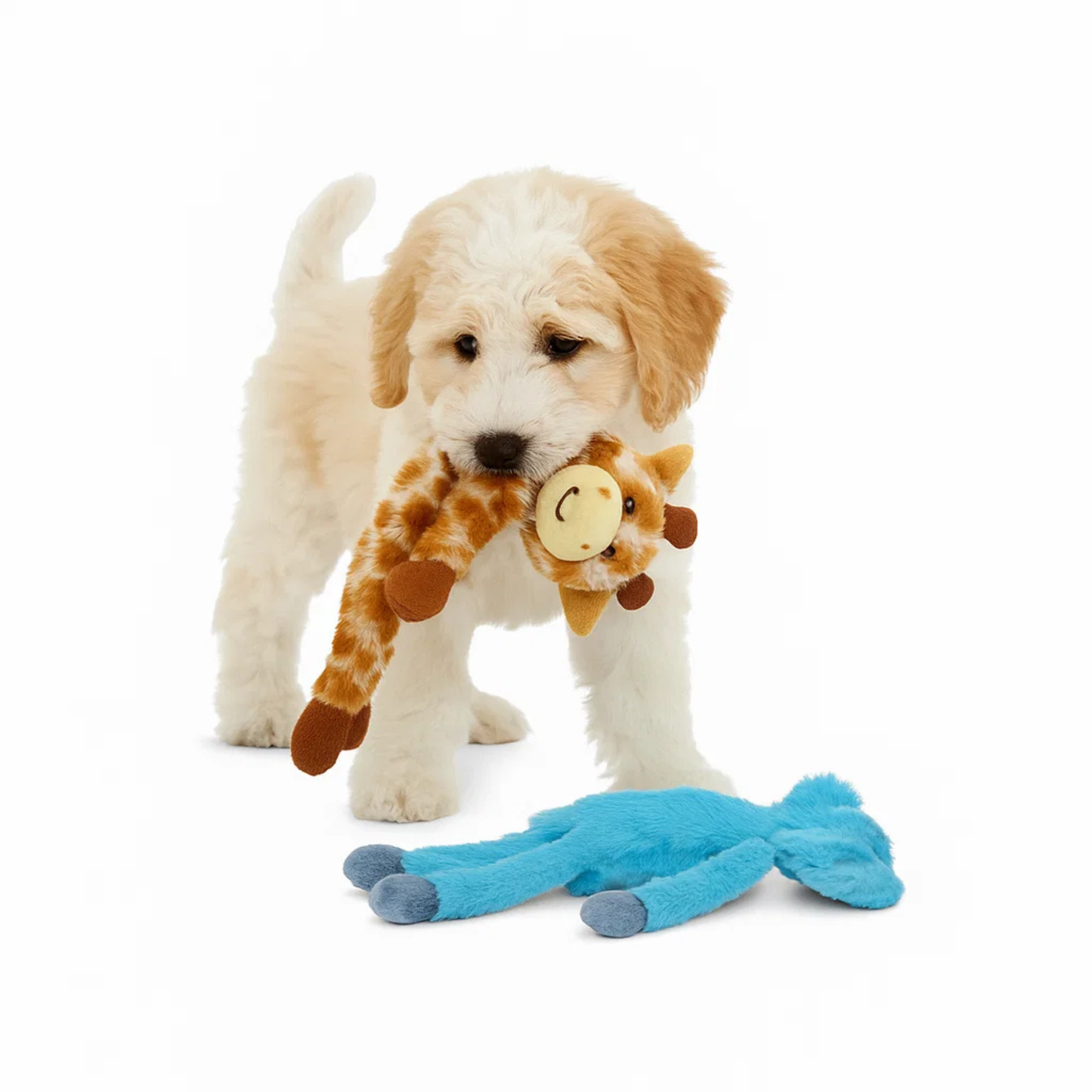 Barkbutler x FOFOS Dog Toy Elephant & Giraffe - 2pk