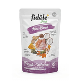 Fidele+ Fresh Chicken Wet Dog Food for Mini Breeds (12x70 g)