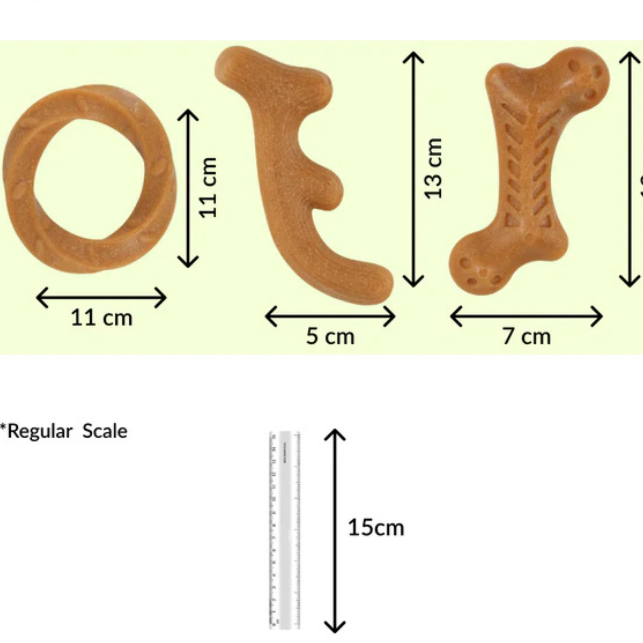 BarkButler x FOFOS Stix Dog Chew Toys Set - S/M - Rufftail