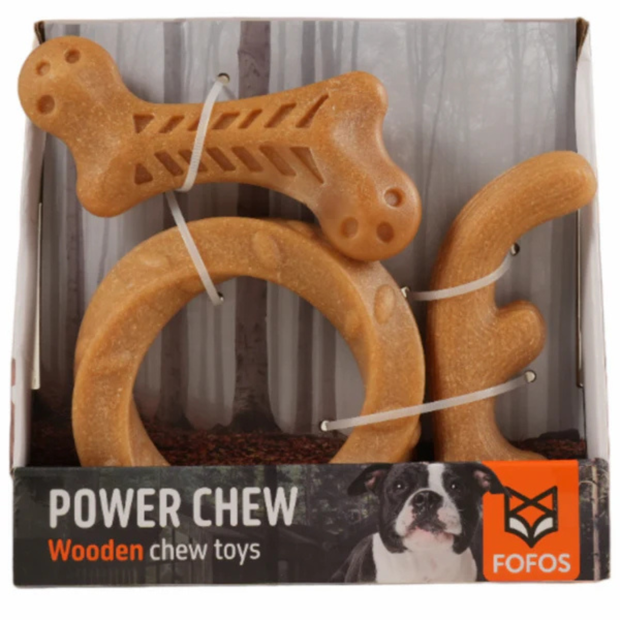 BarkButler x FOFOS Stix Dog Chew Toys Set - S/M - Rufftail
