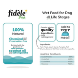 Fidele+ Fresh Fish Wet Dog Food for Mini Breeds (12x70 g)