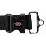 TRIXIE Dog Nylon Extra Wide Premium Collar M-L Black product image 4 - Rufftail Pune