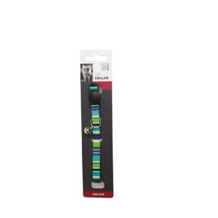 M-Pets Classic Cat Collars STRIPES Cat Collar Assorted product image 2 - Rufftail Pune
