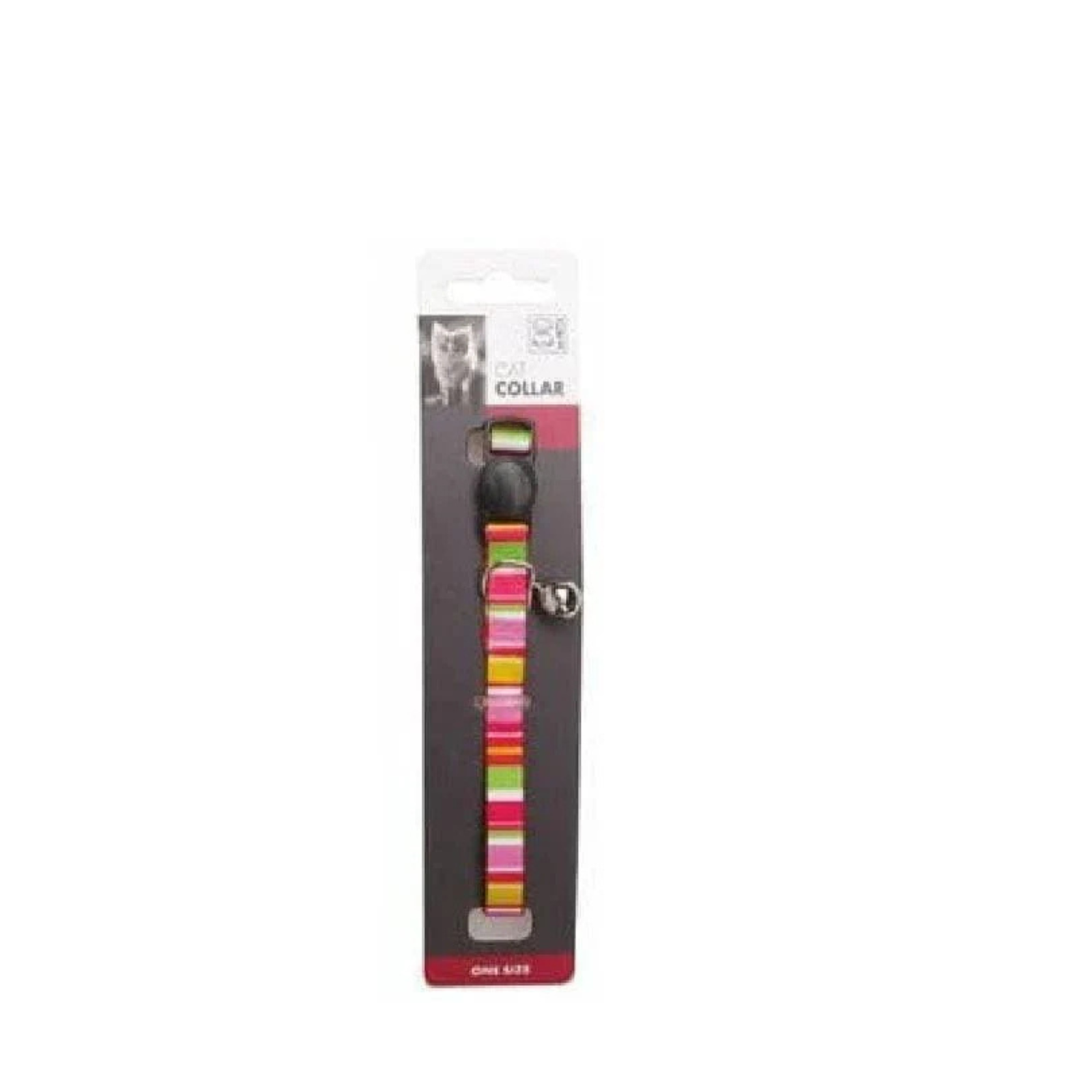 M-Pets Classic Cat Collars  STRIPES Cat Collar Assorted
