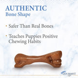 Nylabone Strong Chew Gourmet Style Femur Puppy Chew Toy- Small - Rufftail