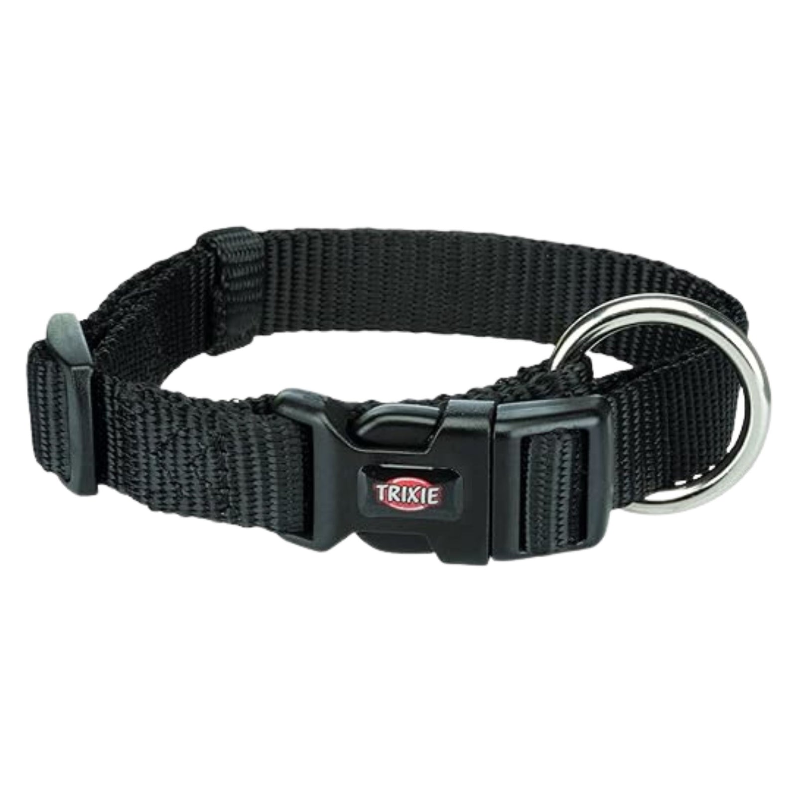Trixie Premium Dog Collar- Jet Black product image 2 - Rufftail Pune