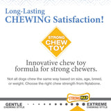 Nylabone Strong Chew Gourmet Style Femur Puppy Chew Toy- Small - Rufftail