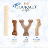 Nylabone Strong Chew Gourmet Style Femur Puppy Chew Toy- Small - Rufftail