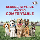 Trixie Premium Dog Collar- Jet Black product image 5 - Rufftail Pune