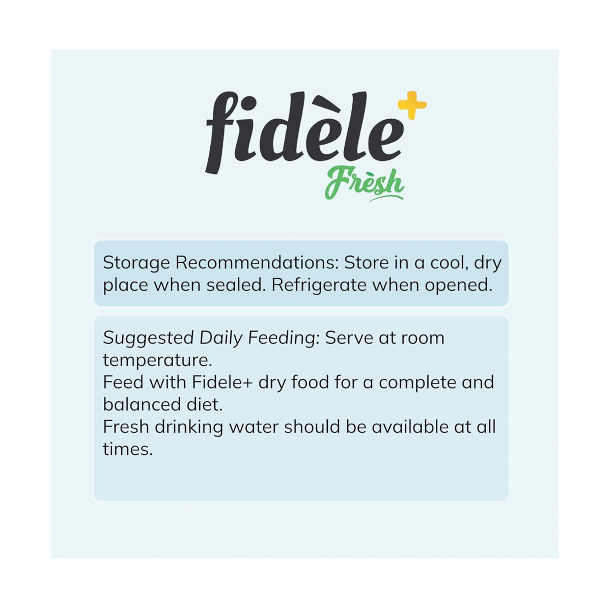 Fidele+ Fresh Fish With Vegetables Pouch (12x100 g)